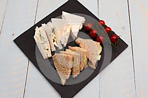 Vegetarian sandwiches