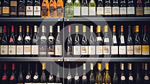 selection wine in box