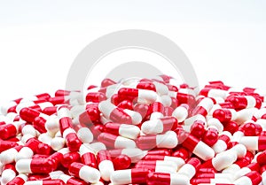 Selective focus of antibiotic capsules pills