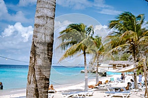 Selective focus with blurry background, Curacao Caribbean Island, Kokomo Beach Views around the Caribbean island of