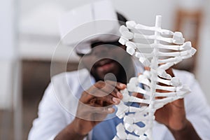 Selective focus of a gene model