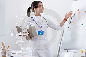 Selective focus of a gene model