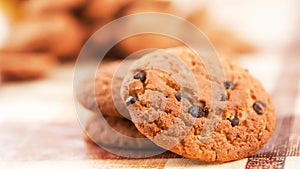 Selective focus Handmade Cookies