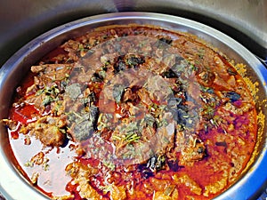 Mutton curry dalcha photo