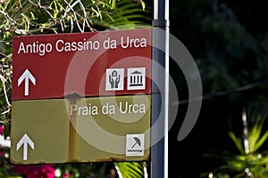 Selective focus shot of one of Rio de Janeiro\'s street\'s signposts