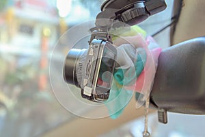 Selective focus to front camera car recorder