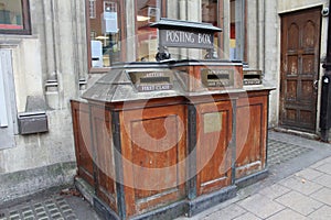 Selective posting box.