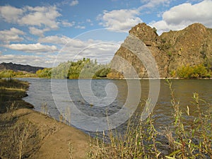 Selenge river Mongolia