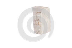 Selenite from Morocco isolated photo