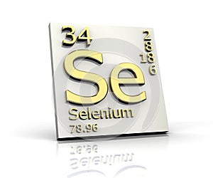 Selenium form Periodic Table of Elements