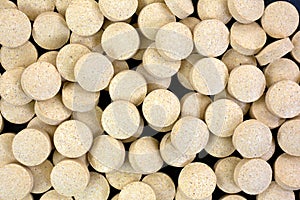 Selenium mineral supplement tablets