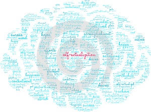 Self-Actualization Word Cloud
