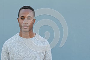 Self-confident male with a nice look