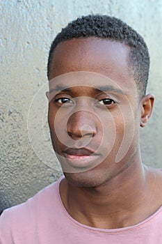 Self-confident male with a nice look