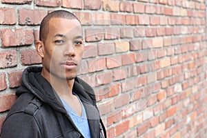 Self-confident male with a nice look