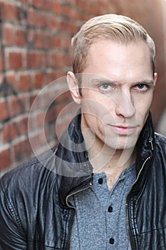 Self-confident male with a nice look