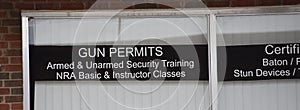 Gun Permits Armed and Unarmed Security Training photo