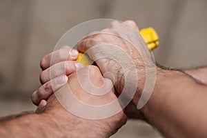 Self defense techniques against a gun