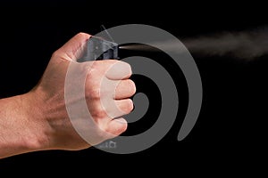 Self defense - using pepper spray