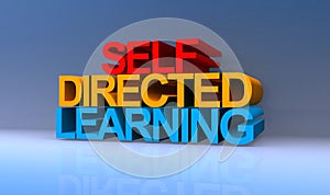 Self directed learning on blue