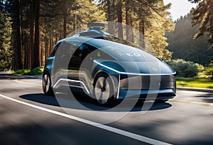 A self-driving car that can take you to your destination safely.