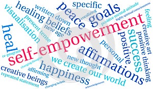 Self Empowerment Word Cloud
