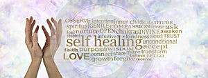 Self Healing Word Cloud