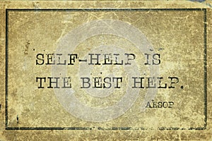 Self help Aesop