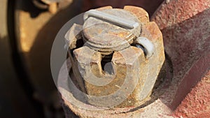 self-locking nut, a nut that cannot be unscrewed