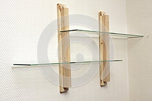 Self-manufacture shelf at home