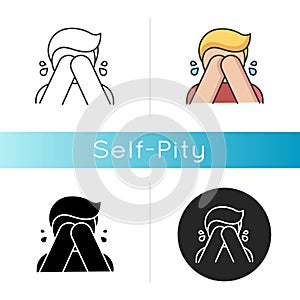 Self pity icon