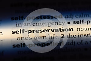 self preservation