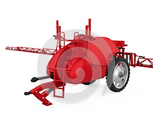 Self-propelled Sprayer Isolated