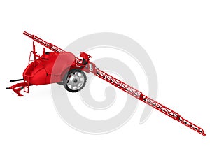 Self-propelled Sprayer Isolated