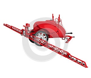 Self-propelled Sprayer Isolated