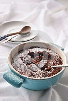 Self saucing chocolate pudding
