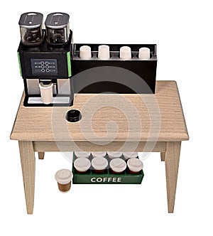 Coffee Service Station