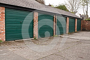 Self storage garages