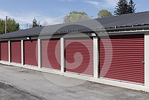 Self storage and mini storage garage units. Personal warehouse lockers provide safe and secure storage options