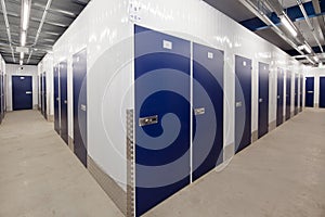 Self storage units