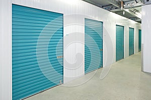 Self storage units