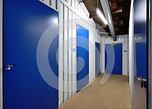 Self storage units