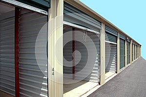 Self storage units photo