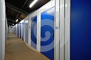 Self storage units