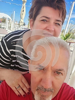 Selfie at the end of the season in Mamaia Resort