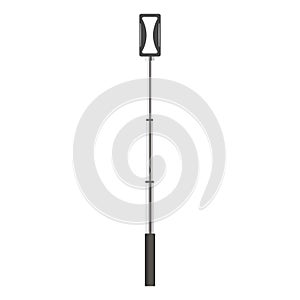 Selfie monopod mockup, realistic style