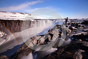 Selfoss waterfall in Iceland