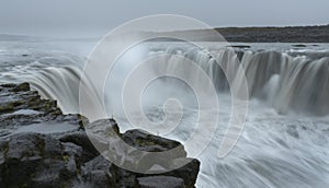 Selfoss waterfall in Vatnajokull National Park, Iceland