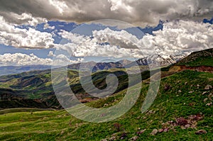 Selim pass, on the road to Sevan Lake, Armenia