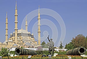 Selimiye Mosque built between 1569 and 1575 in Edirne, Turkey